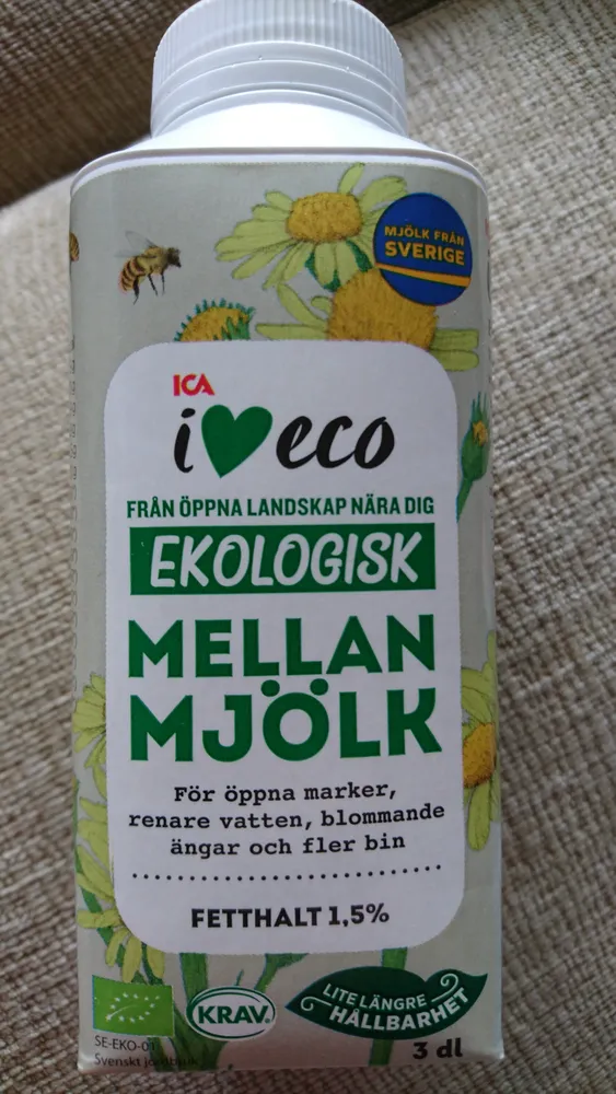 Ekologisk mellanmjölk