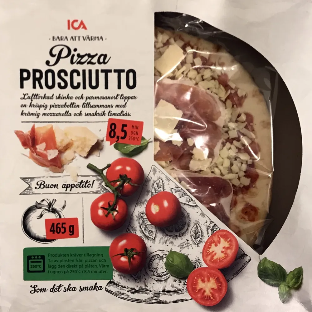 Pizza Prosciutto