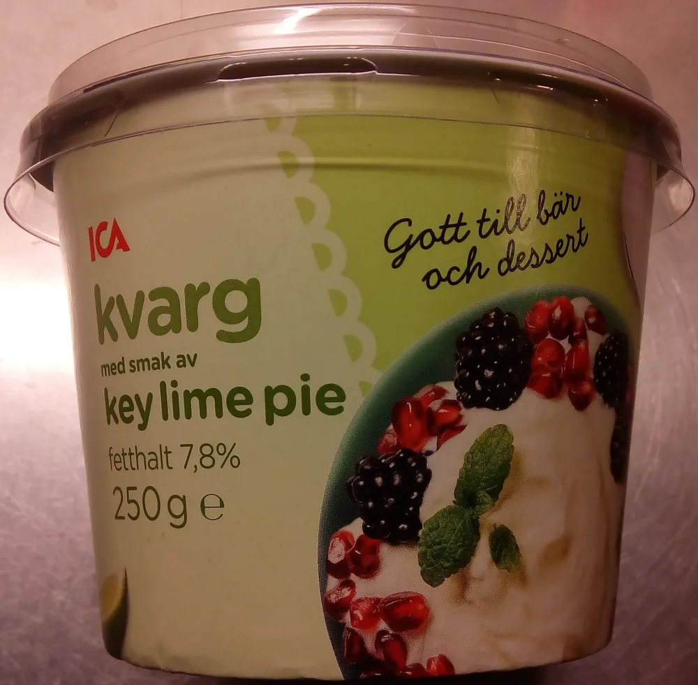 ICA Kvarg med smak av key lime pie
