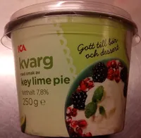 ICA Kvarg med smak av key lime pie