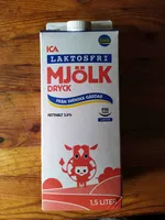 Mjölk dryck laktosfri