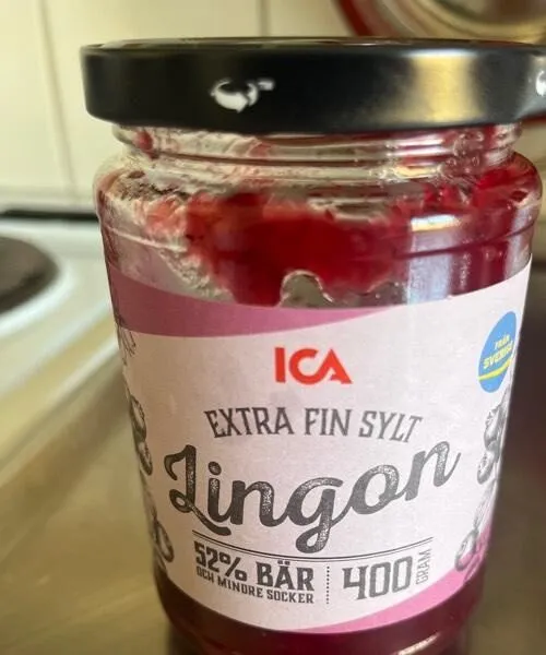 Extra fin sylt Lingon