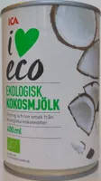 Ekologisk kokosmjölk