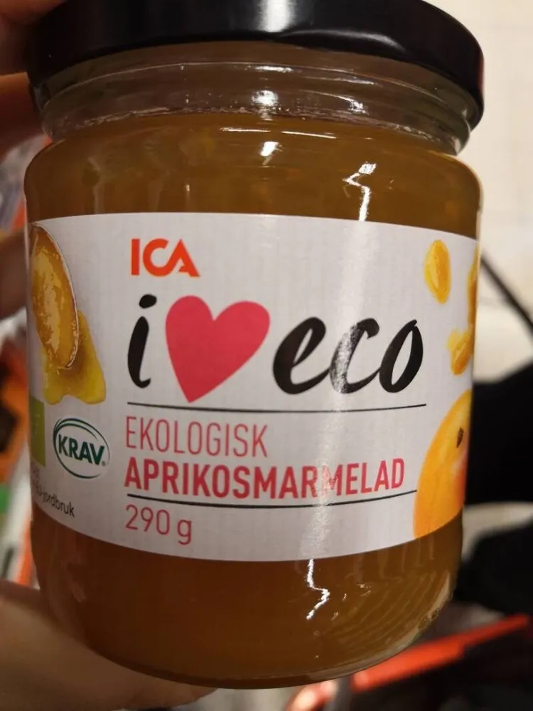 Ekologisk aprikosmarmelad
