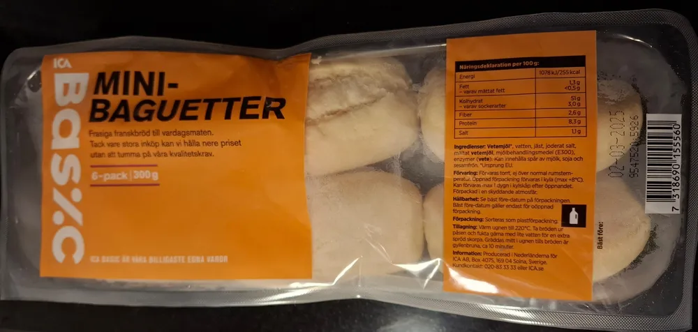 Minibaguetter