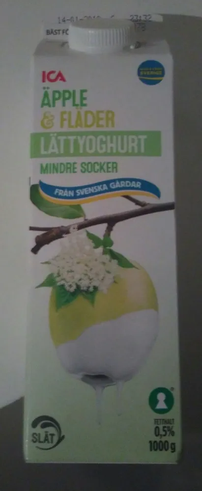 Äpple & fläder lätt yoghurt