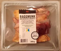 ICA Raggmunk med bacon och lingonsylt