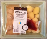 ICA Köttbullar och kulpotatis