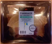 ICA Pannkakor med jordgubbssylt