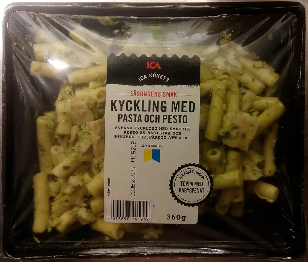ICA Kökets Säsongens smak Kyckling med pasta och pesto