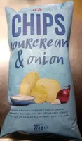ICA Chips Sourcream & Onion