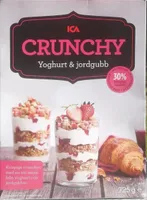 Crunchy Yoghurt & jordgubb