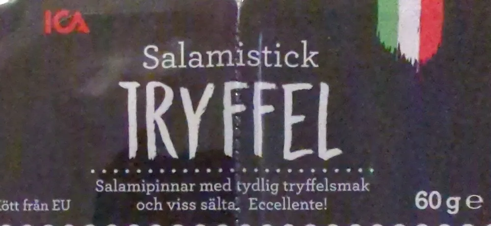 Salamistick Tryffel