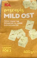 pastasås mild ost