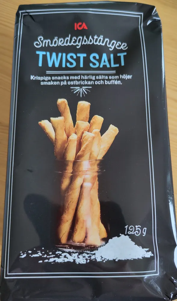Smördegstänger Twist Salt