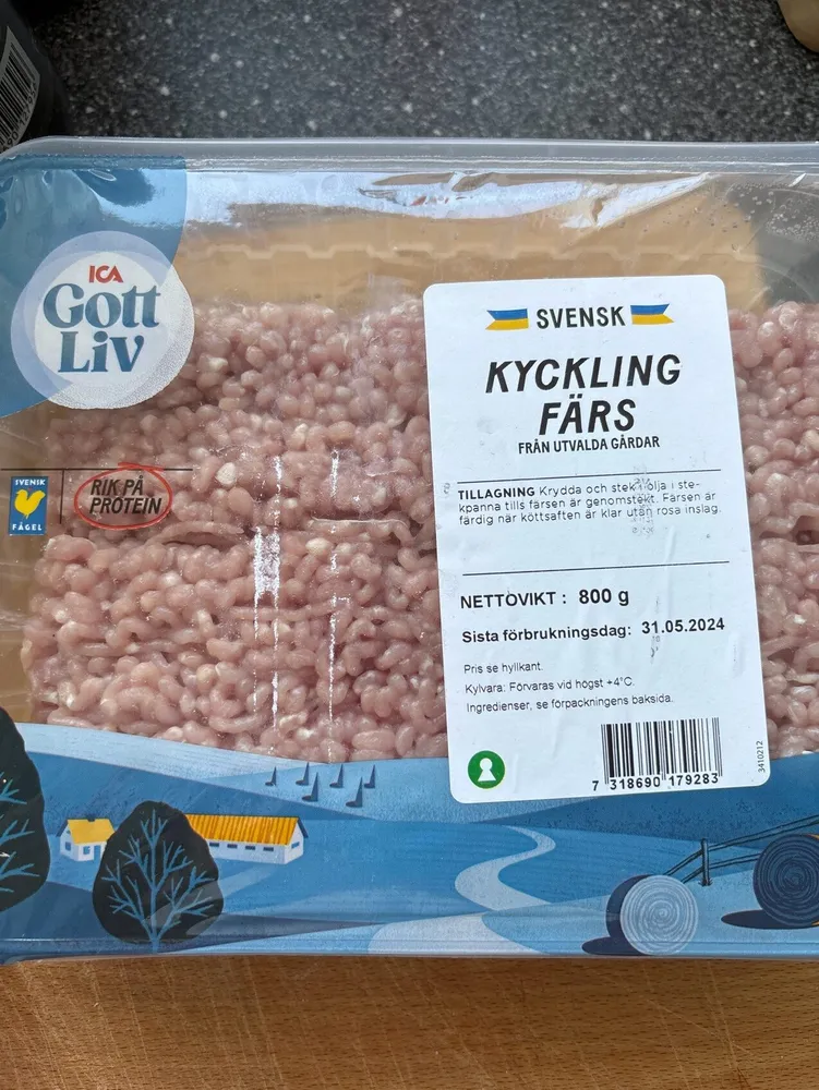 Kycklingfärs