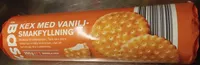 ICA Basic Kex med vaniljsmakfyllning