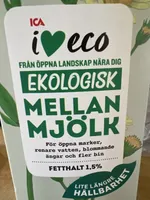 Ekologisk Mellanmjölk