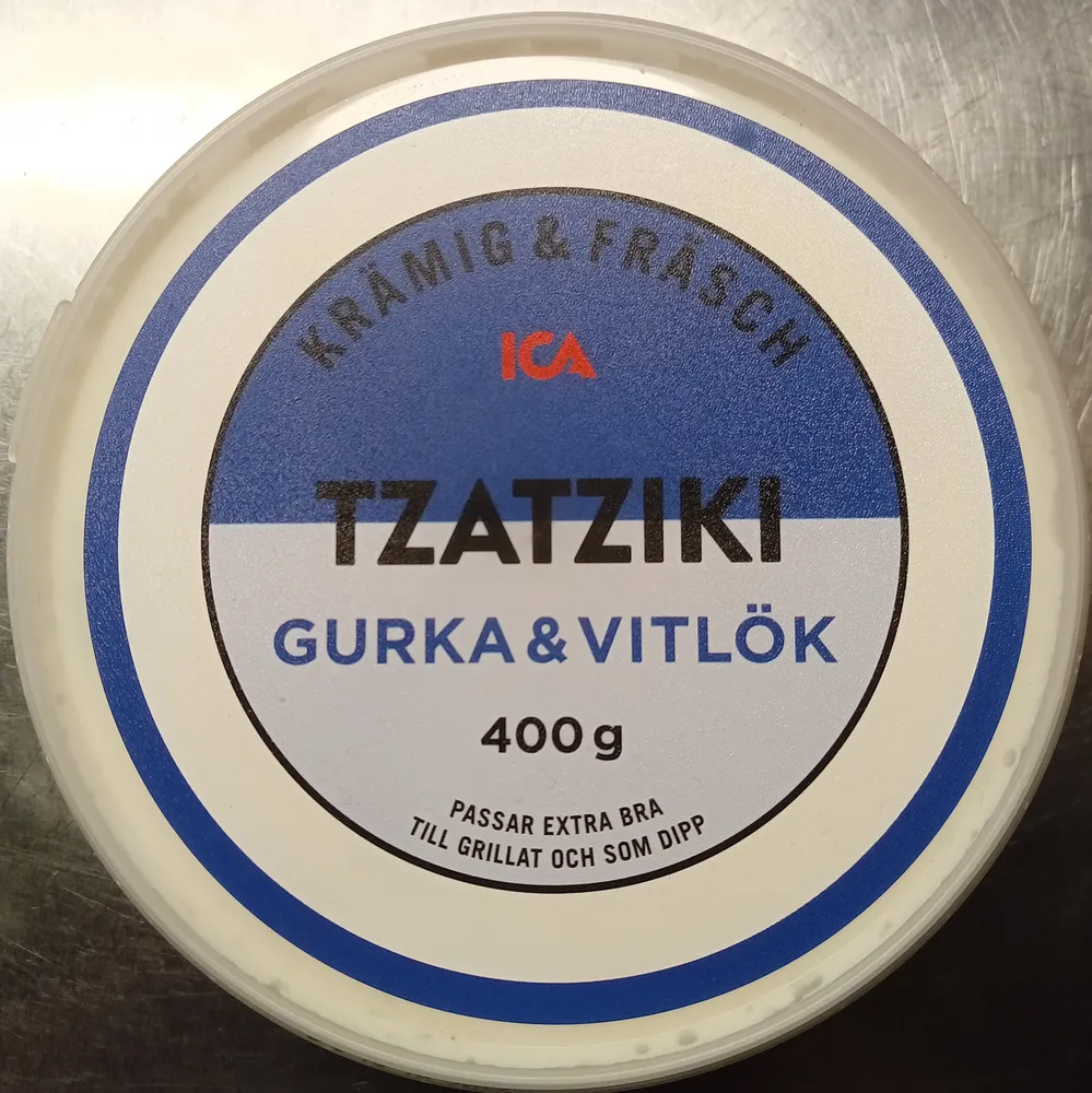 ICA Tzatziki Gurka & Vitlök