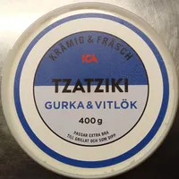 ICA Tzatziki Gurka & Vitlök
