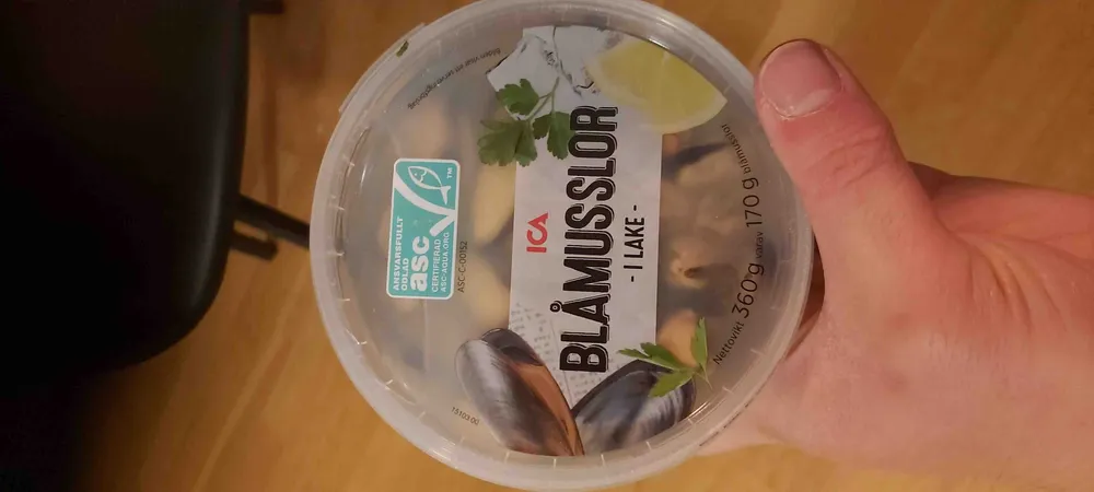 Blåmusslor