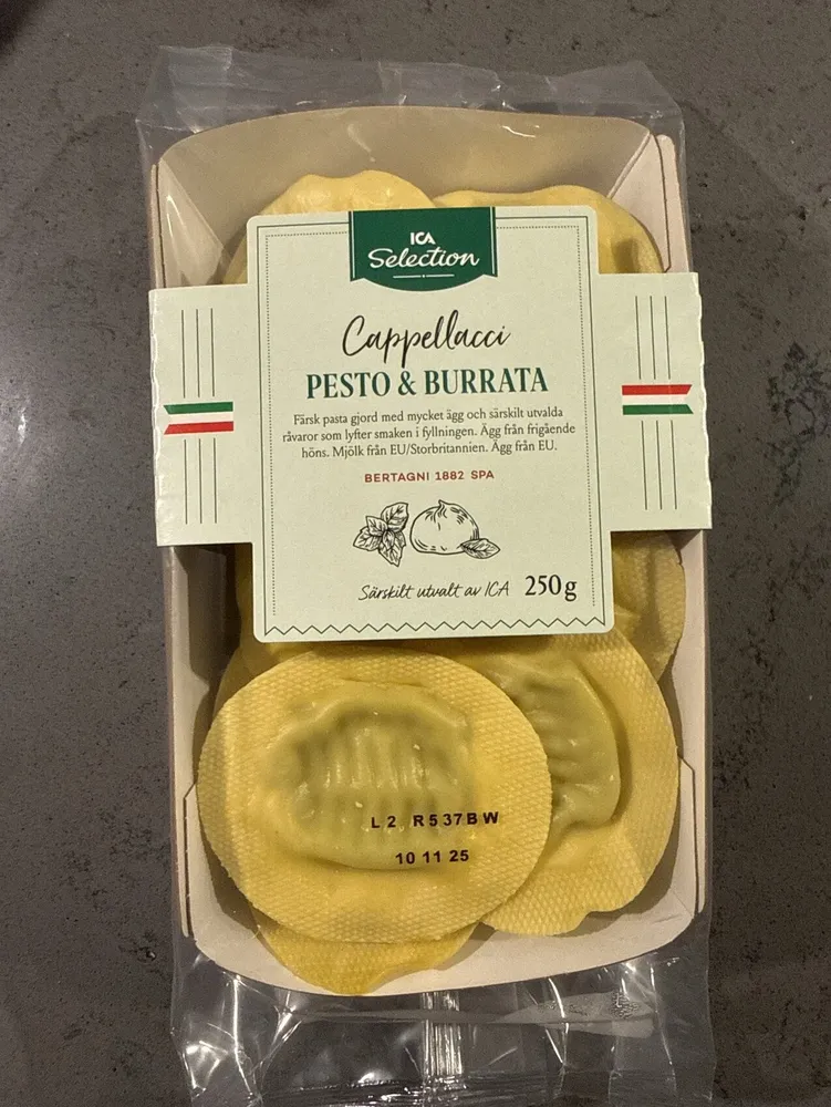 Pesto Burrata Pasta