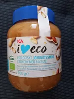 Ekologistisk jordnötssmör crunchy med havssalt