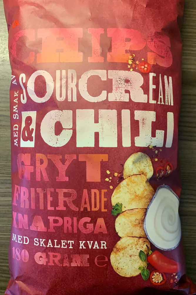 sourcream & chili chips