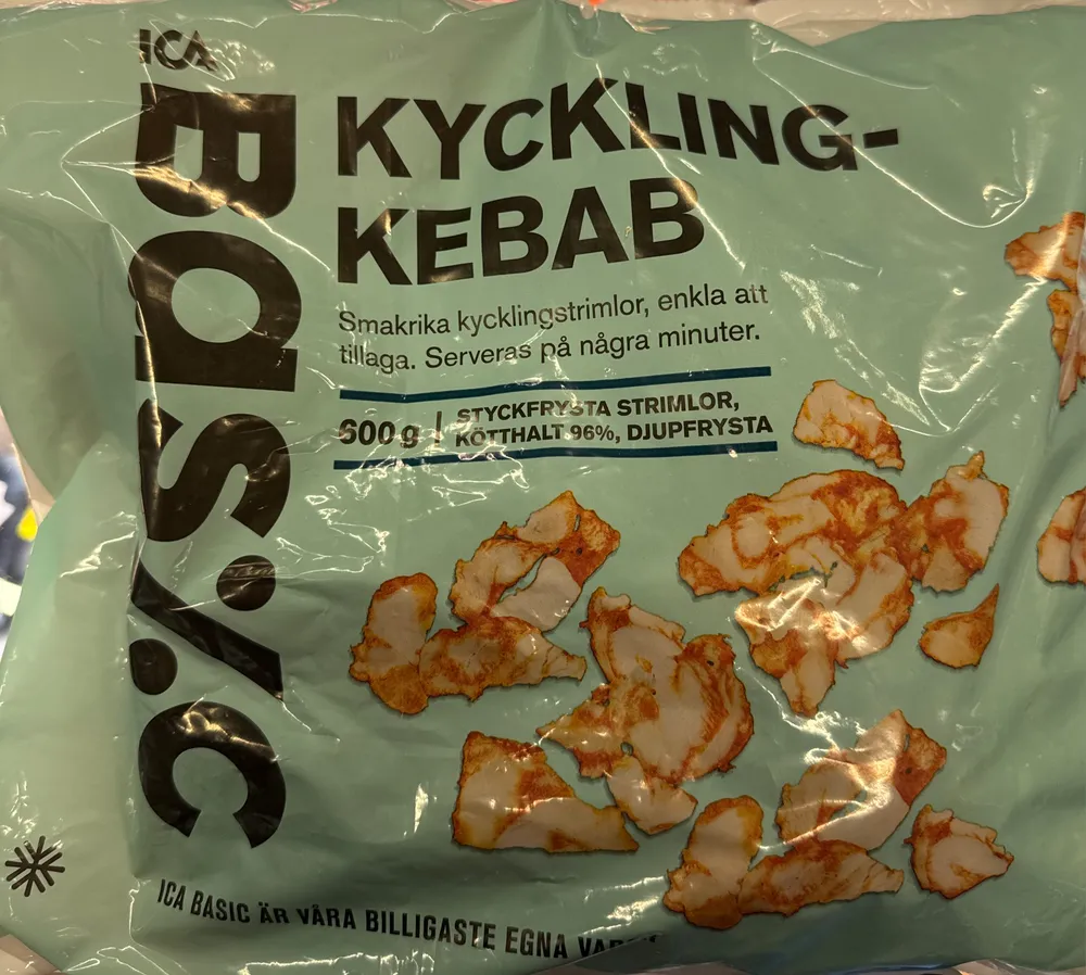 Kycklingkebab