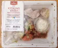 ICA Selection Stekt kycklingbröst med ramslökskräm