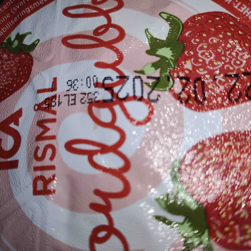 Rismål jordgubb