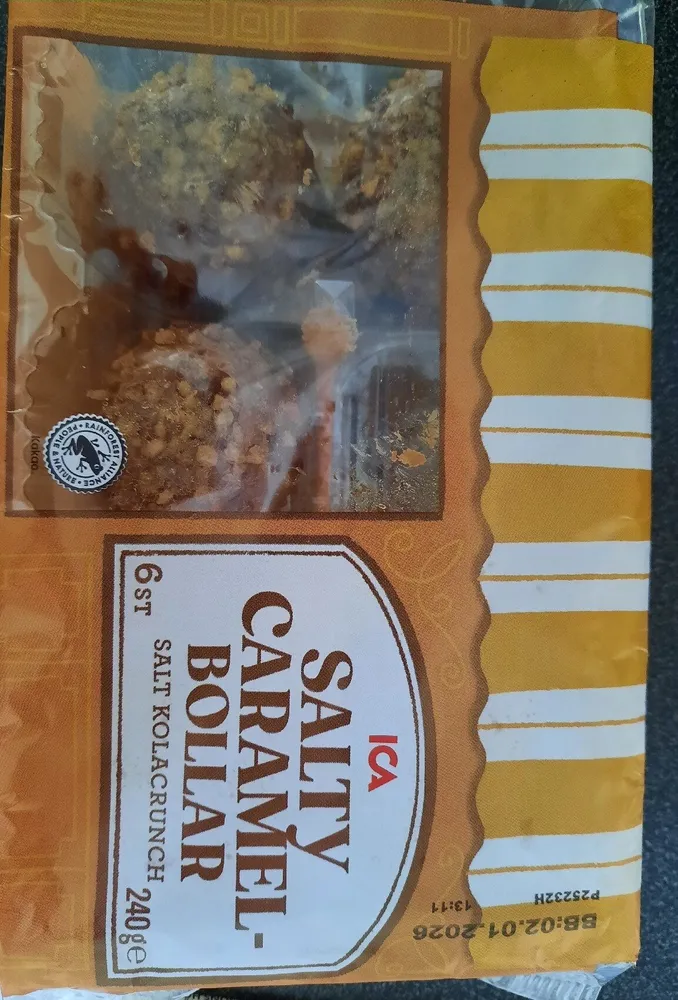 chokladbollar medsalt karamell