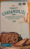 Finmalet grahamsmjöl