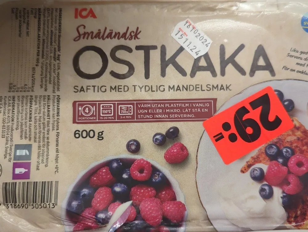 Småländsk Ostkaka