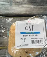 Fralla med ost och sallad