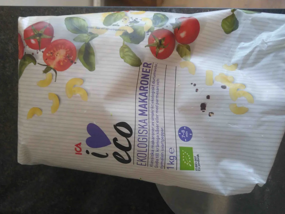 Ekologiska Makaroner