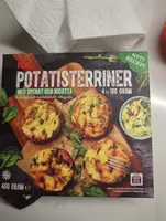 Potatisterriner Med Spenat Och Ricotta