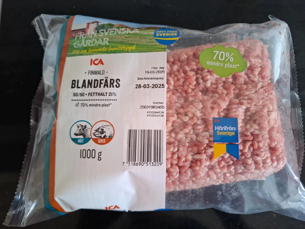 Blandfärs