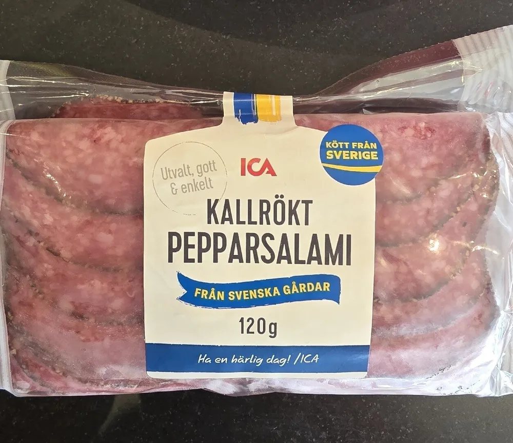 Kallrökt Pepparsalami