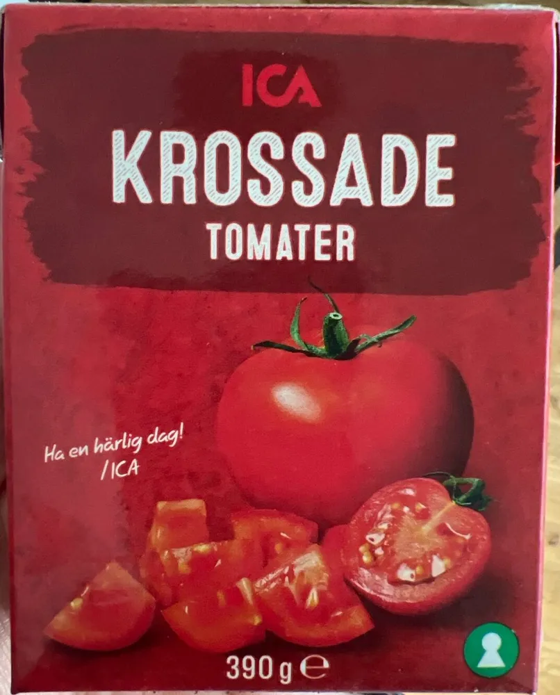 Krossade Tomater