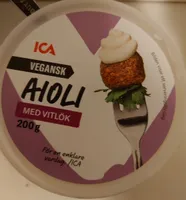 Vegansk Aioli Med Vitlök
