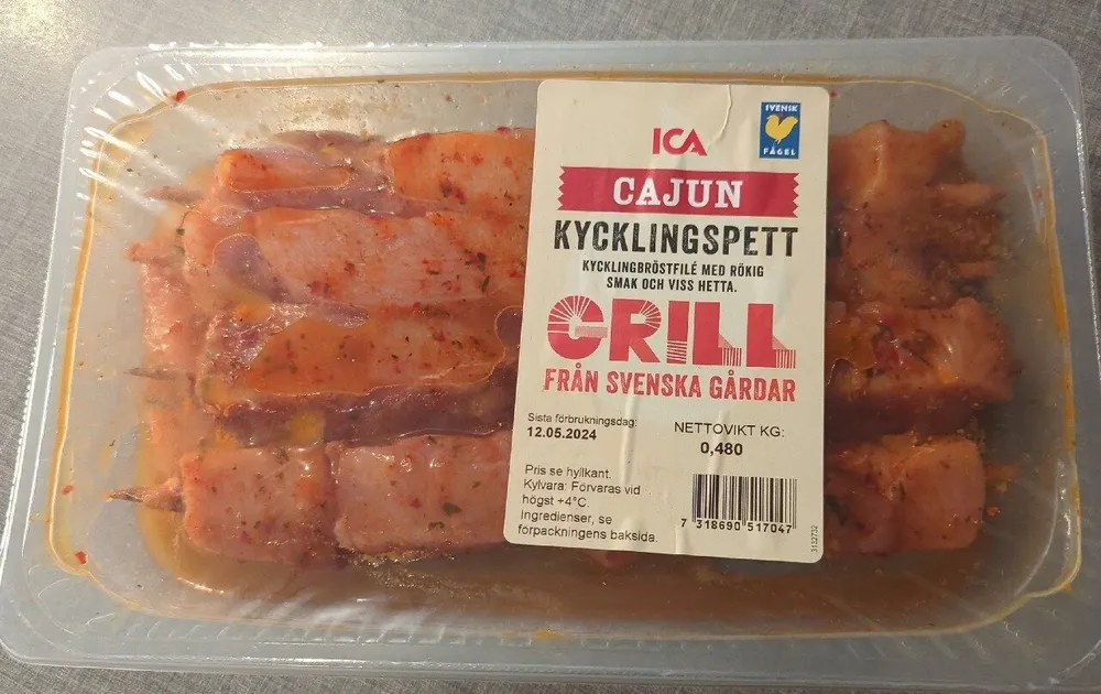 Cajun Kycklingspett