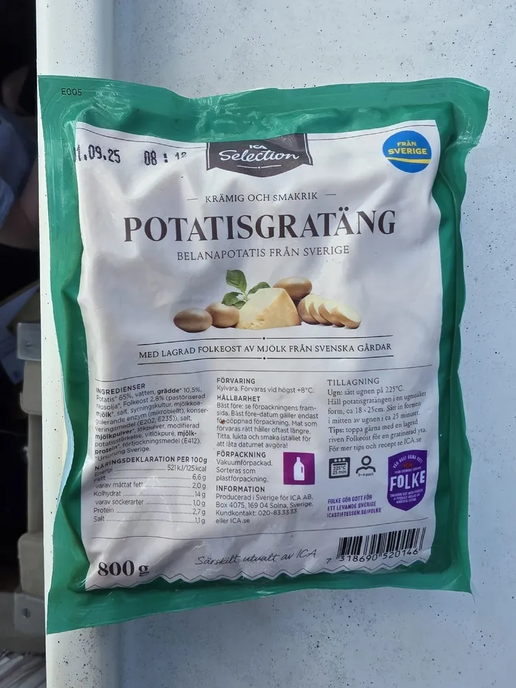 Potatisgratång