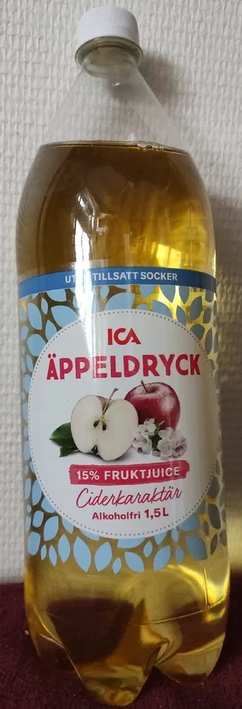 Apple Drink With Cider Characteristics No Added Sugar
