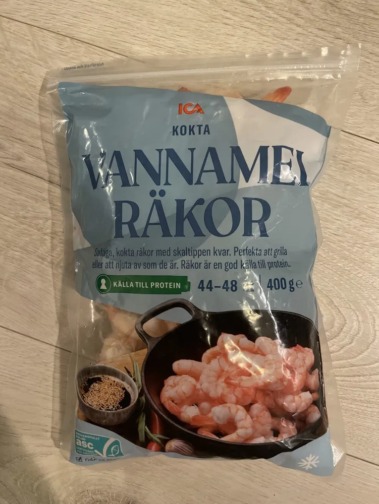 Vannamei Räkor