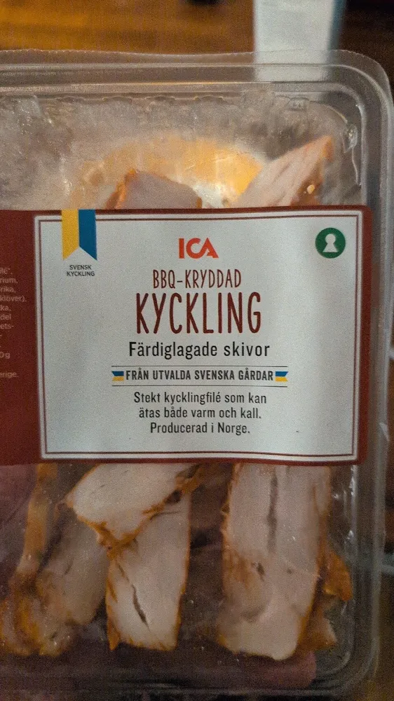 Bbq- Kryddad Kyckling