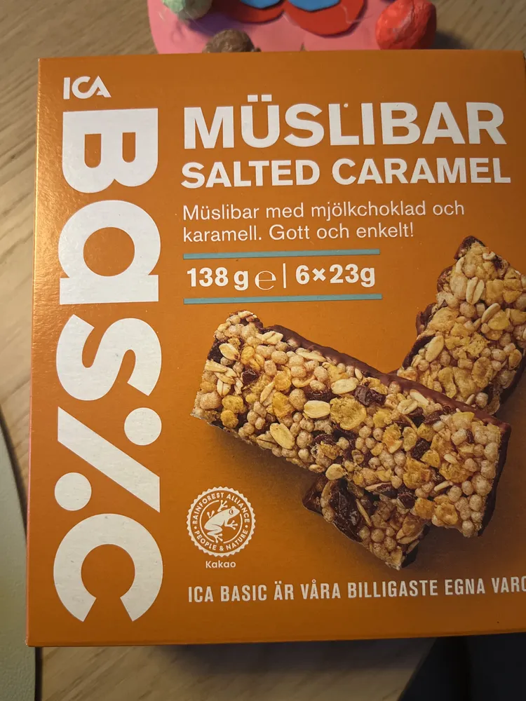 Müslibar Salted Caramel