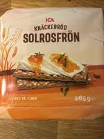 Knäckebröd Solrosfrön