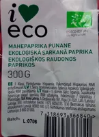 Ekologisk Paprika