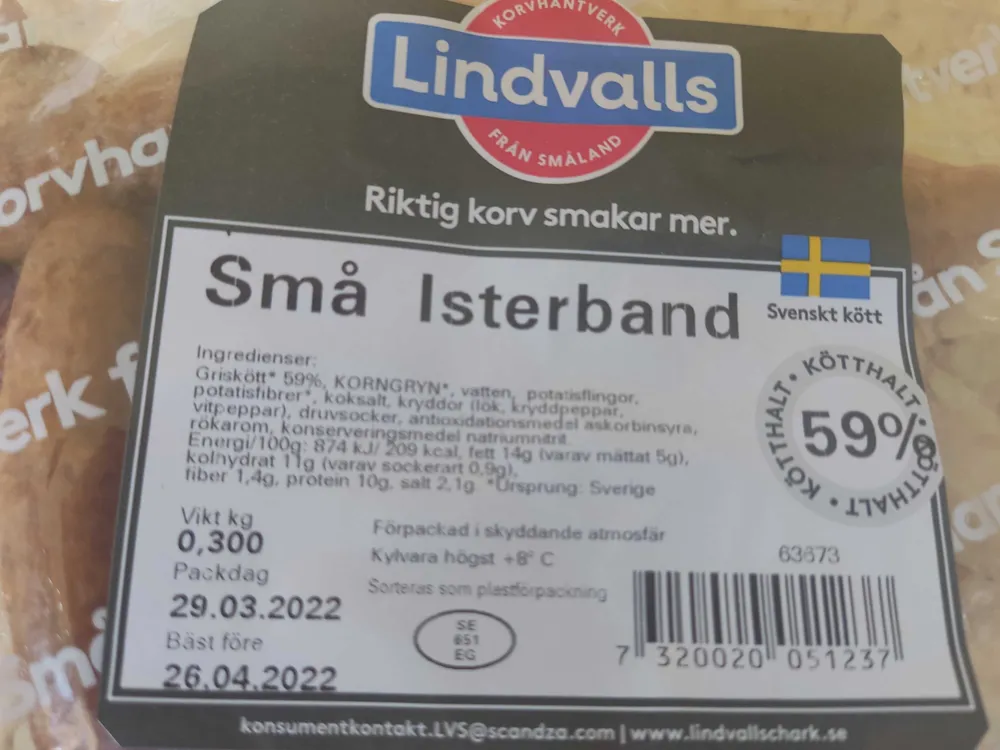 Små isterband